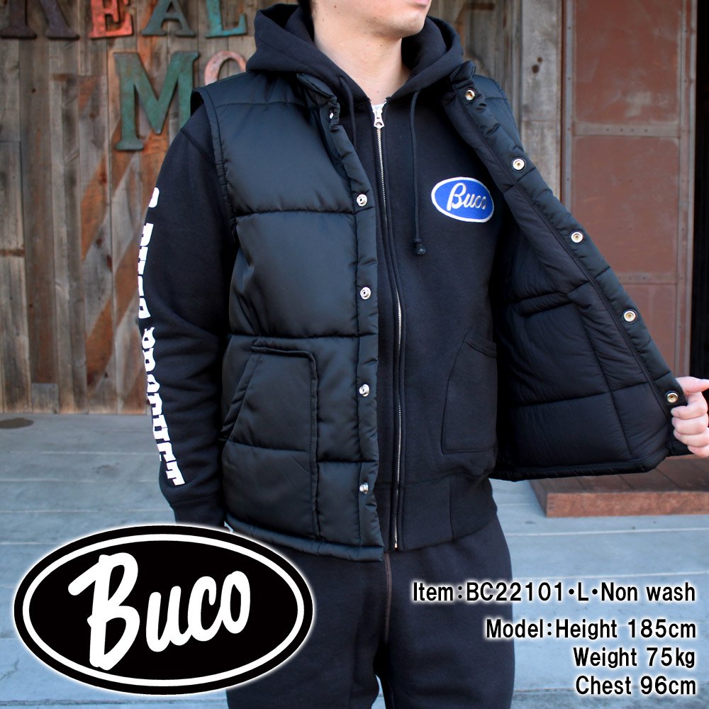 BUCO PADDED SWEATSHIRT BUCO LOGO (M) abitur.gnesin-academy.ru