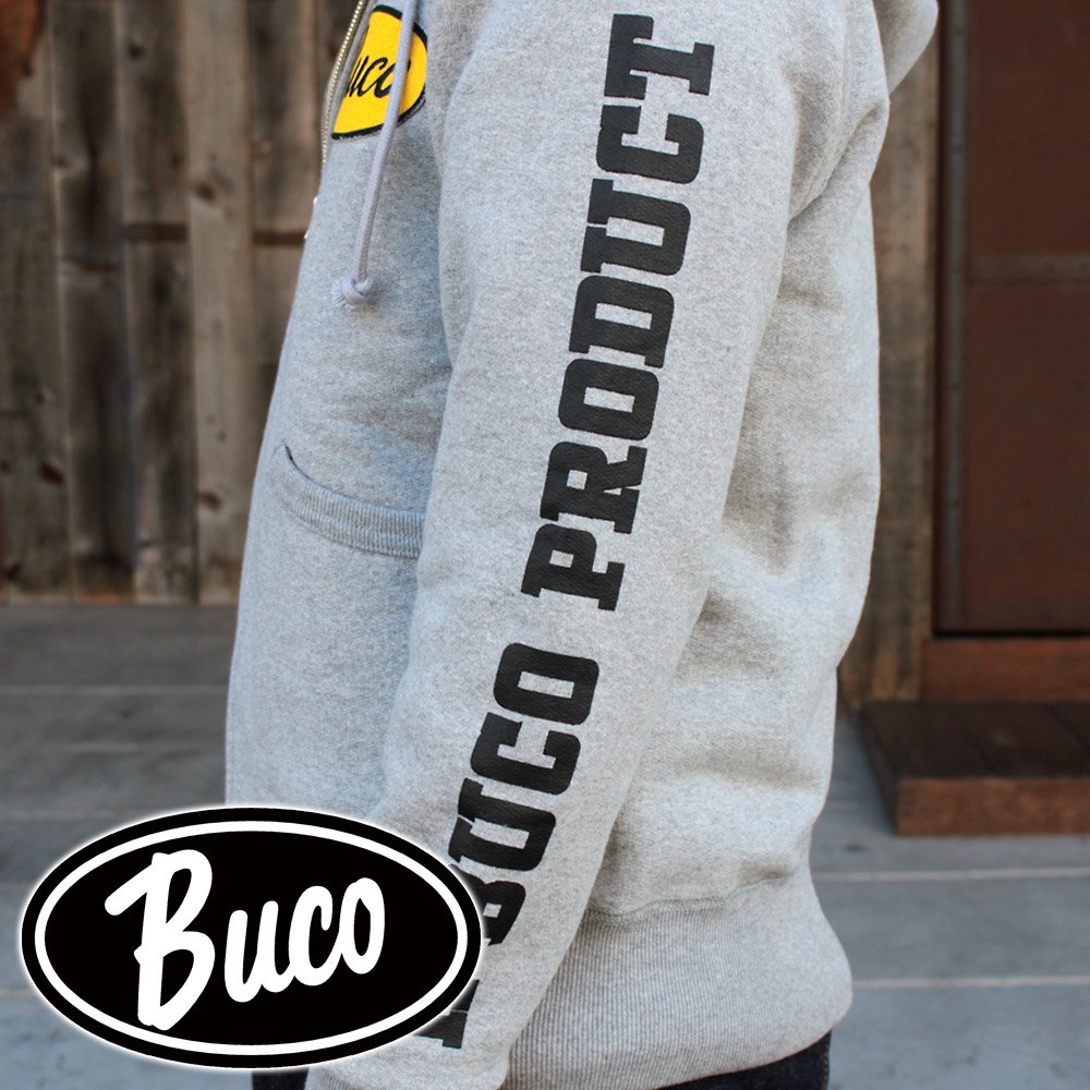 BUCO F/Z SWEATSHIRT / BUCO OVAL LOGO