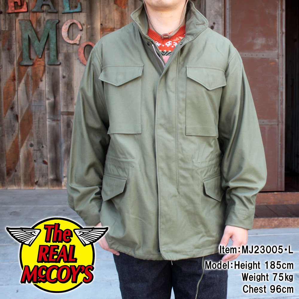 20,088円新作 リアルマッコイズ M-65 jacket EARLY MODEL