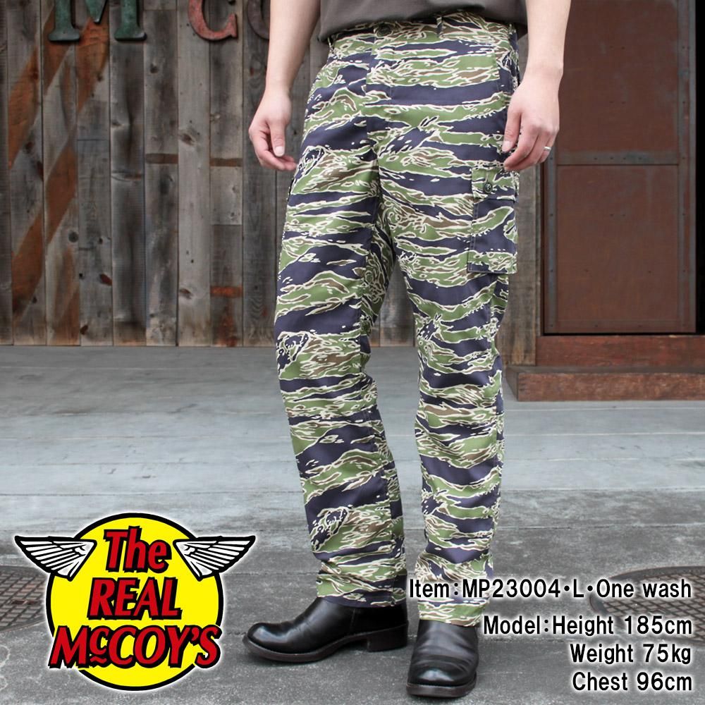 シルバーストーンSILVEリアルマッコイズ タイガーカモフラージュ TROUSERS LATE WAR