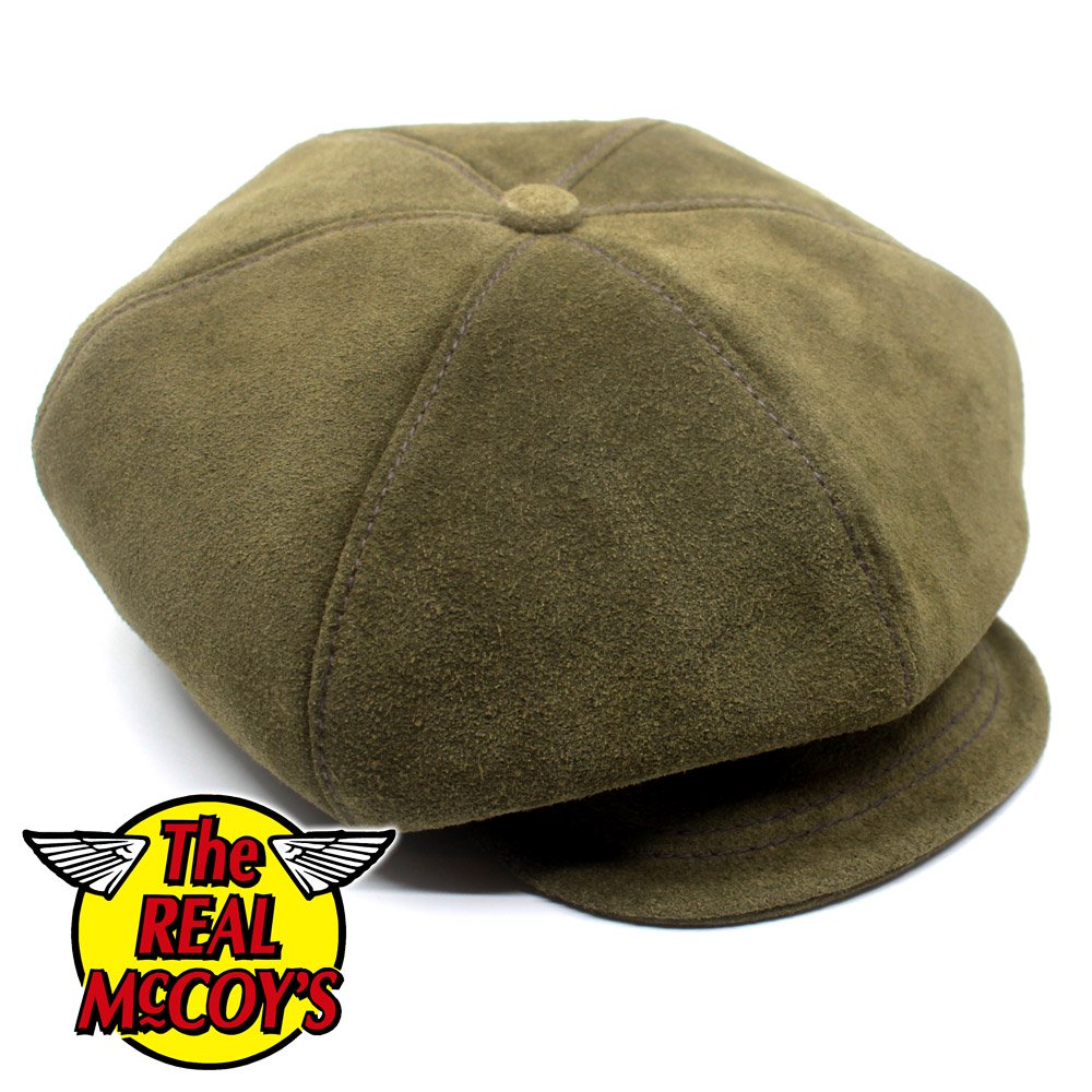 The Real Mccoy's スプリットレザーキャップスプリットレザー - 帽子