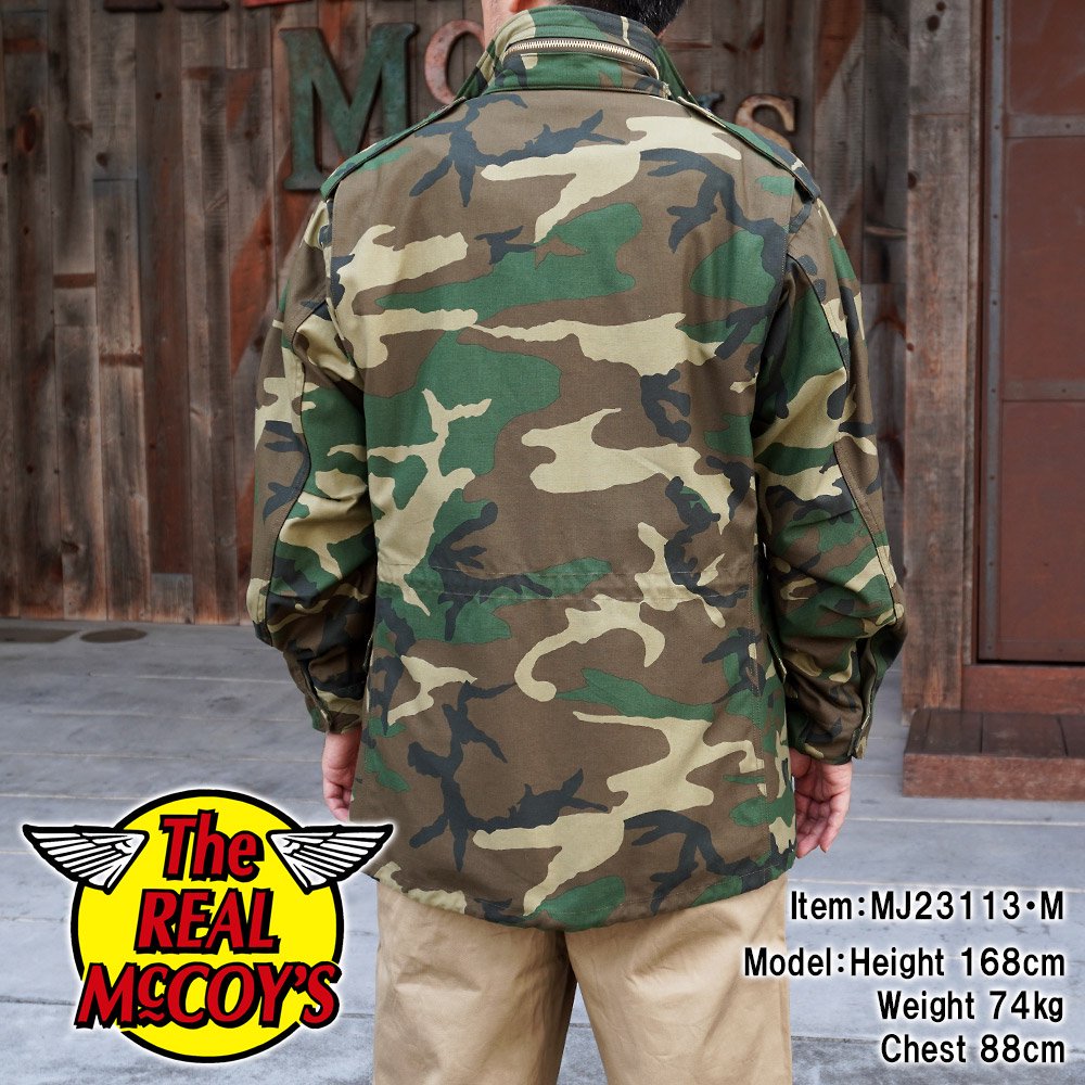 COAT, MAN'S, FIELD, M-65 / WOODLAND PATTERN