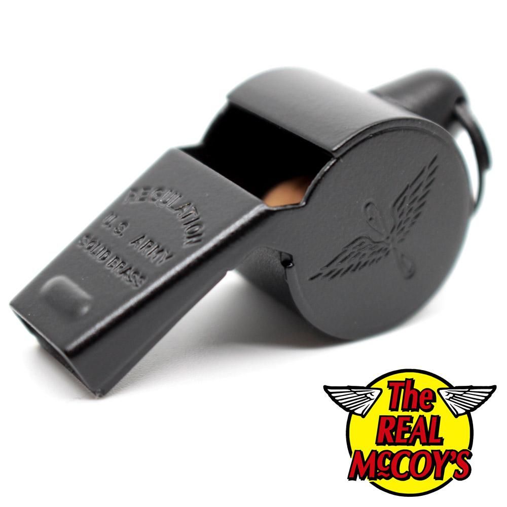 AVIATOR WHISTLE / BLACK PAINT