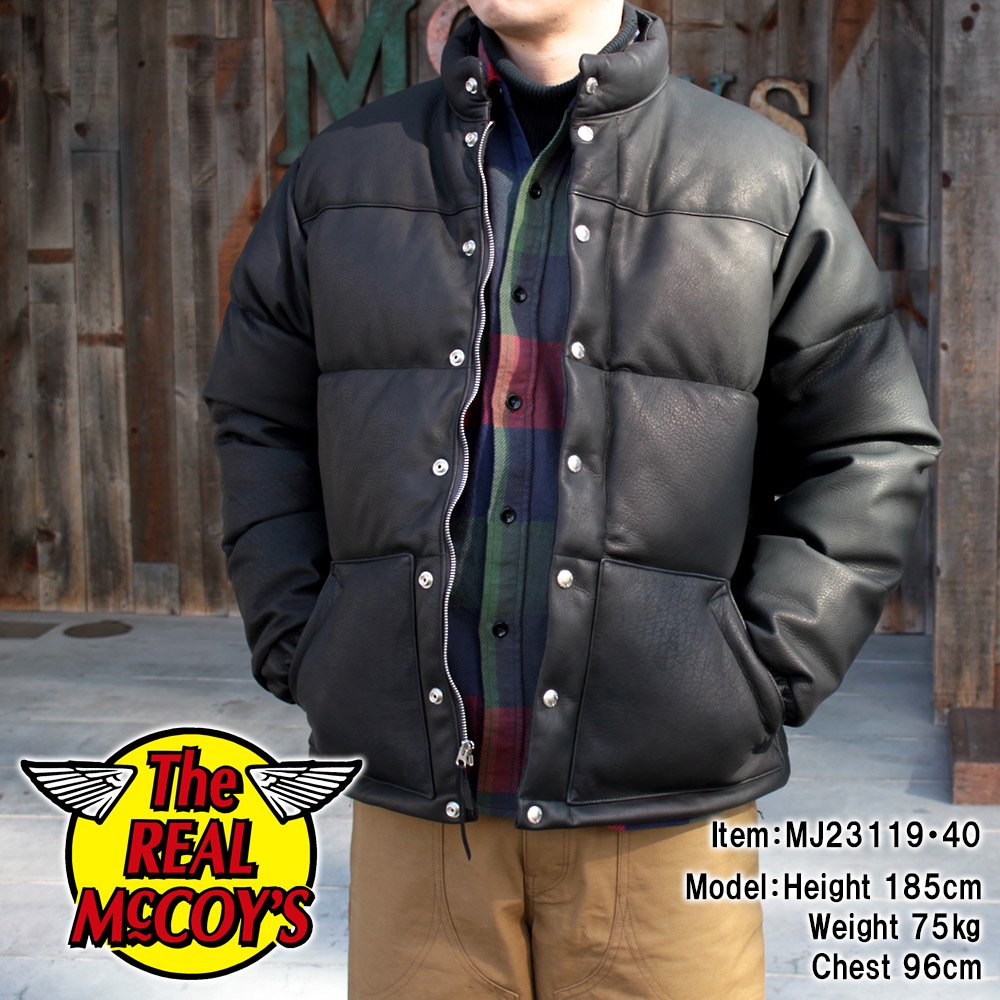 The Real McCoy's Deerskin Down Jacket