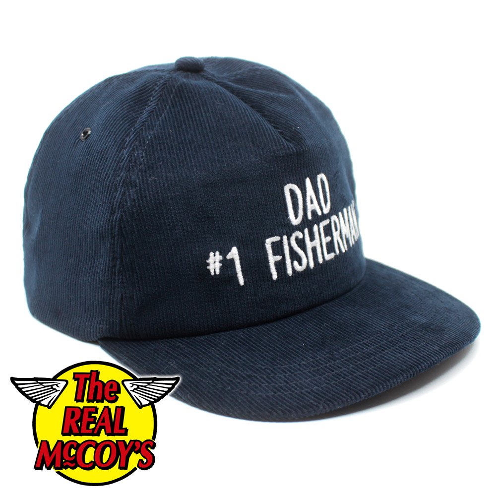 FIVE PANEL CORDUROY CAP / #1 FISHING DAD