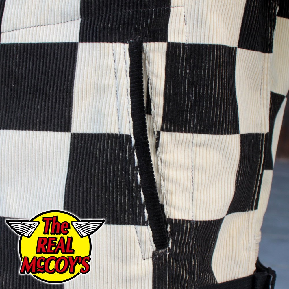 BUCO CHECKERED CORDUROY JACKET