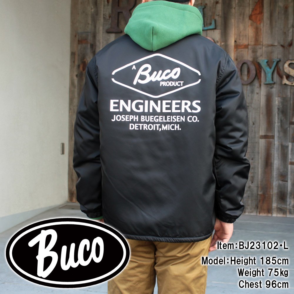 BUCO ACRYLIC LINED COACH JACKET / ENGINEER – The Real McCoy's