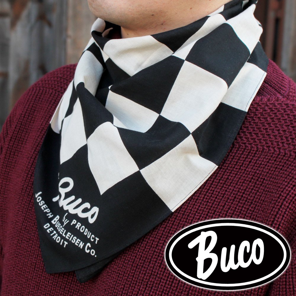 BUCO RIDER'S SCARF / CHECKERED