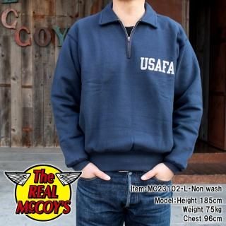 <img class='new_mark_img1' src='https://img.shop-pro.jp/img/new/icons15.gif' style='border:none;display:inline;margin:0px;padding:0px;width:auto;' />PRE-ORDERMILITARY 1/4 ZIP SWEATSHIRT / USAFA