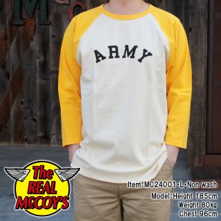 <img class='new_mark_img1' src='https://img.shop-pro.jp/img/new/icons15.gif' style='border:none;display:inline;margin:0px;padding:0px;width:auto;' />【PRE-ORDER】MILITARY BASEBALL TEE / ARMY