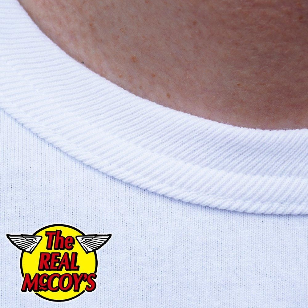 THE REAL MCCOY'S LOGO TEE L/S