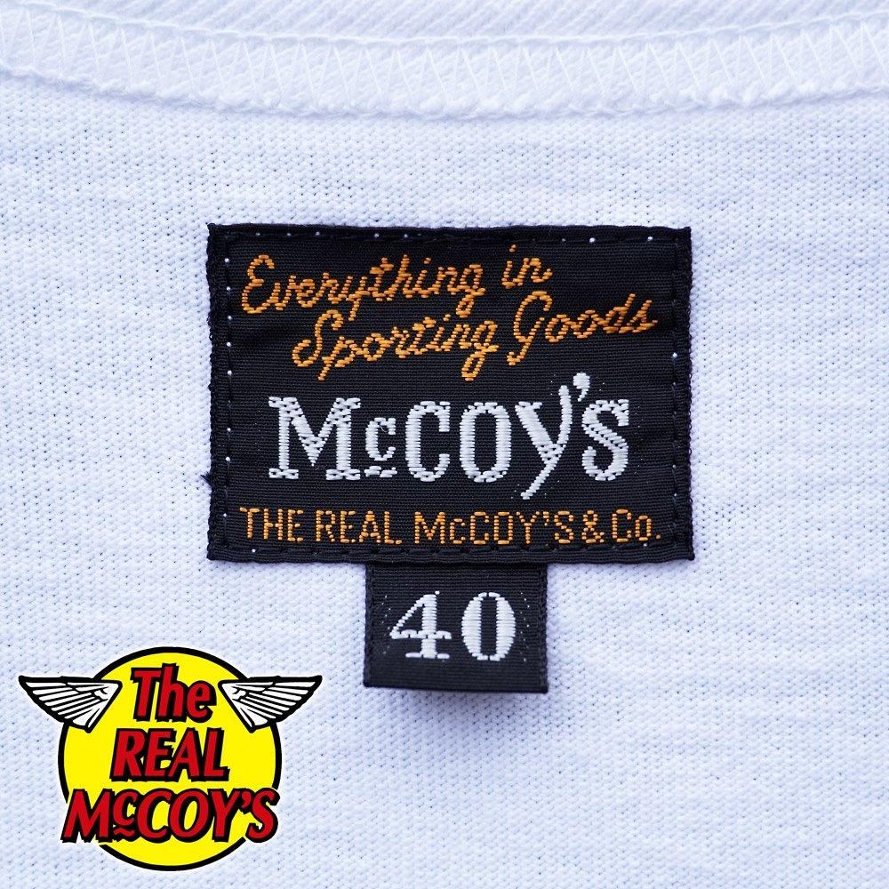 【新品タグ付き】　THE REALMCCOY'S LOGO TEE ブラックXL THE REAL MCCOY'S LOGO TEE L/S