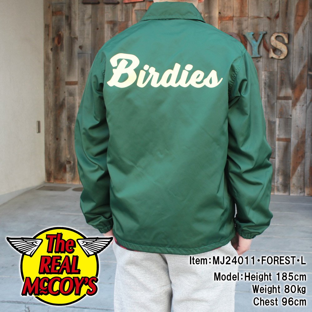 NYLON COACH JACKET / BIRDIES