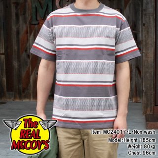 <img class='new_mark_img1' src='https://img.shop-pro.jp/img/new/icons15.gif' style='border:none;display:inline;margin:0px;padding:0px;width:auto;' />JACQUARD KNIT STRIPE TEE 㥬ɥ˥åȥȥ饤ףԥ ȾµT ܡT