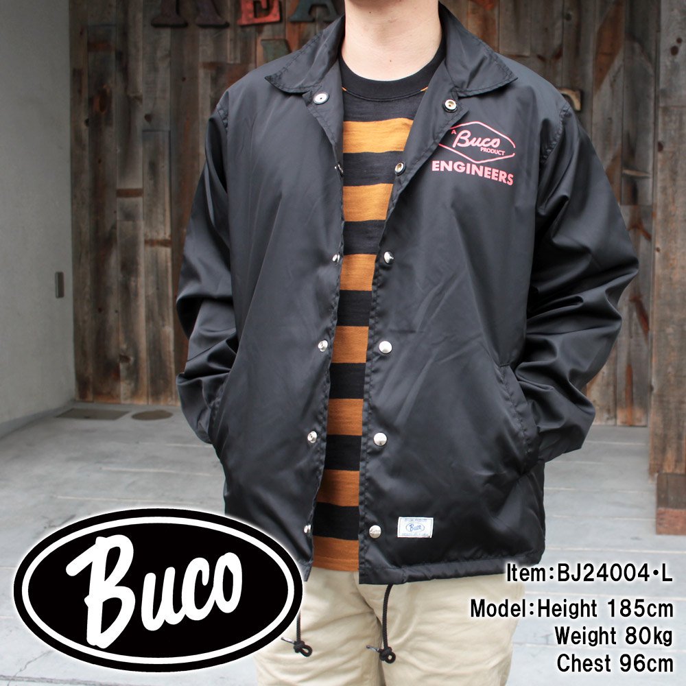 BUCO COACH JACKET / ENGINEERS ナイロンコーチジャケット