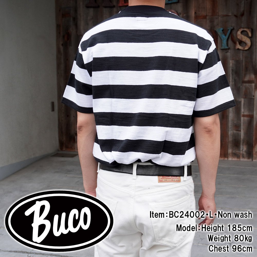 BUCO STRIPE TEE S/S