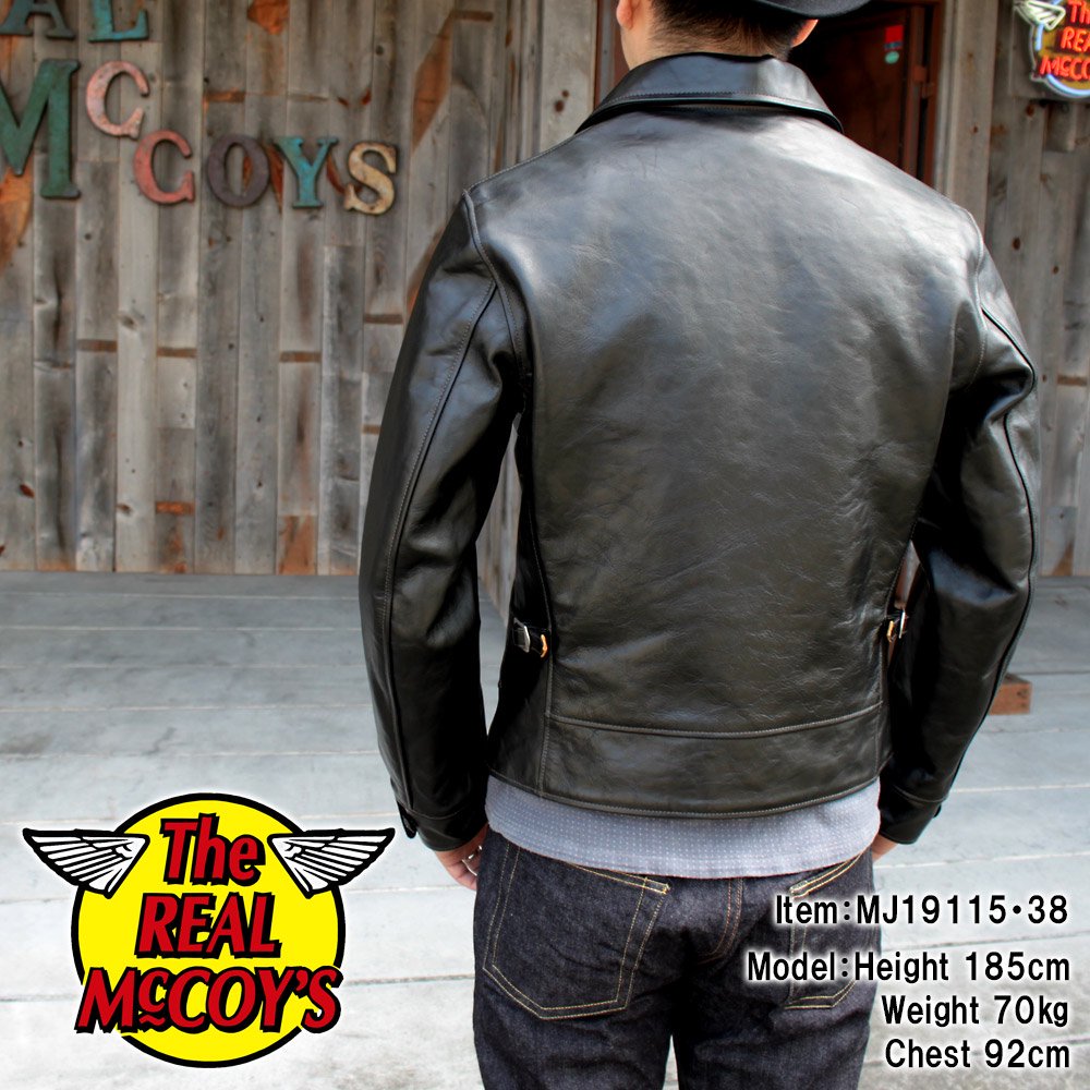 30s LEATHER SPORTS JACKET / NELSON