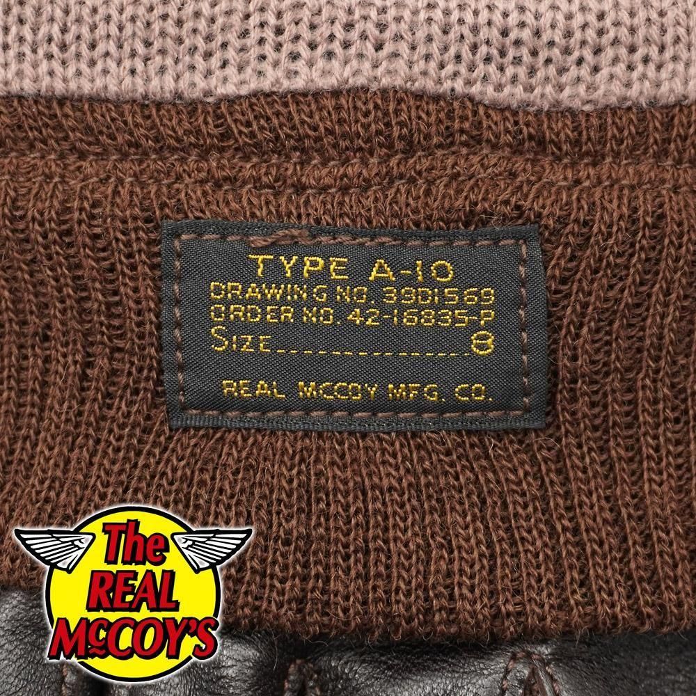 REAL McCOY A-10 ウィンターグローブ ブラウン TYPE A-10 GLOVE, FLYING WINTER | GLOVE | The Real McCoy's