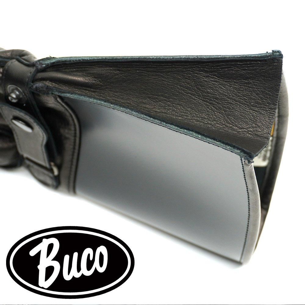 BUCO LEATHER GAUNTLET MOTORCYCLE GLOVES