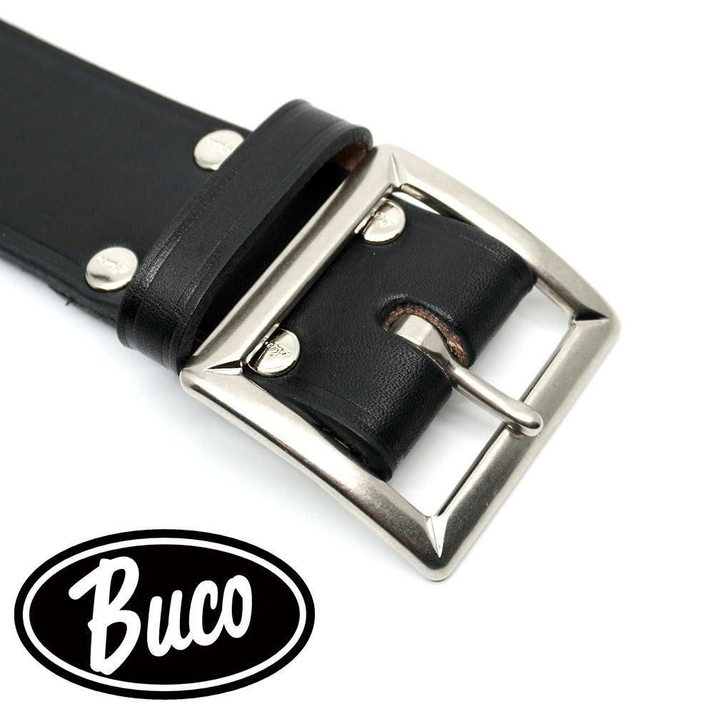 Buco ブラック ベルト 34 みっくん BUCO MOTORCYCLE BELT / SMOKY JIM