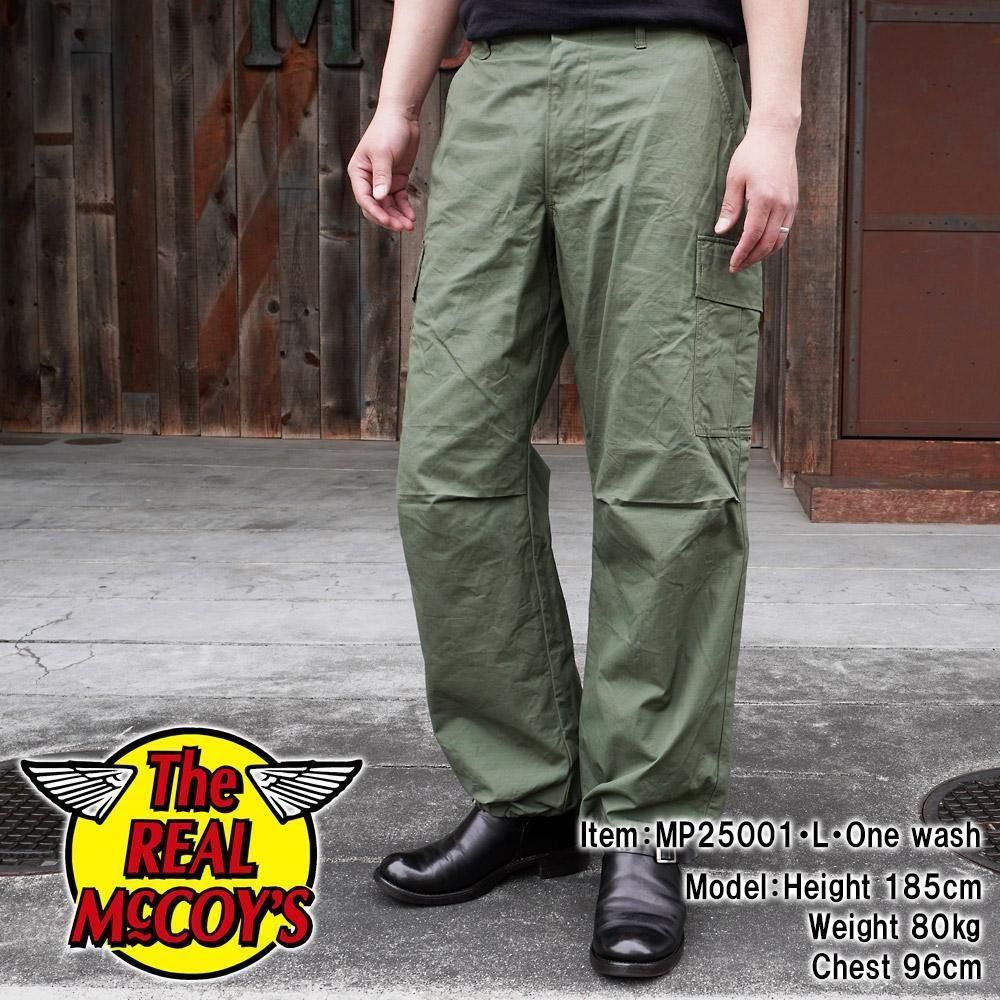 リアルマッコイズ　ジャングルファティーグパンツ　サイズ32 TROUSERS, MAN'S, COTTON RIP-STOP POPLIN