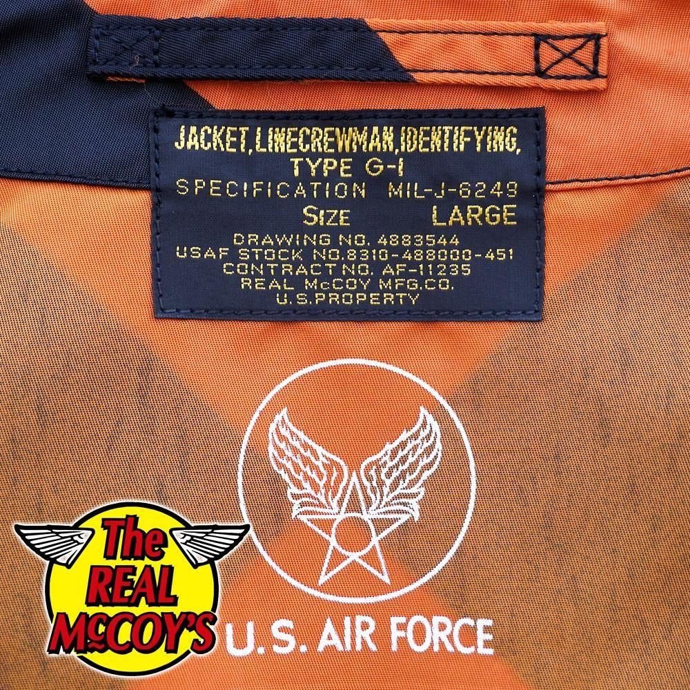 JACKET, LINECREWMAN, IDENTIFYING, TYPE G-1