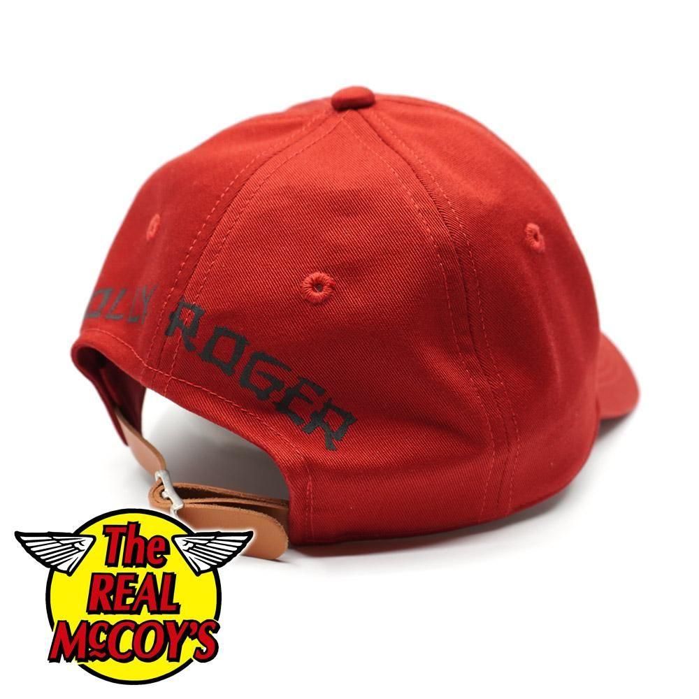 ザリアルマッコイズ BASEBALL CAP JOLLY ROGER レッド BASEBALL CAP / JOLLY ROGER – The Real McCoy's