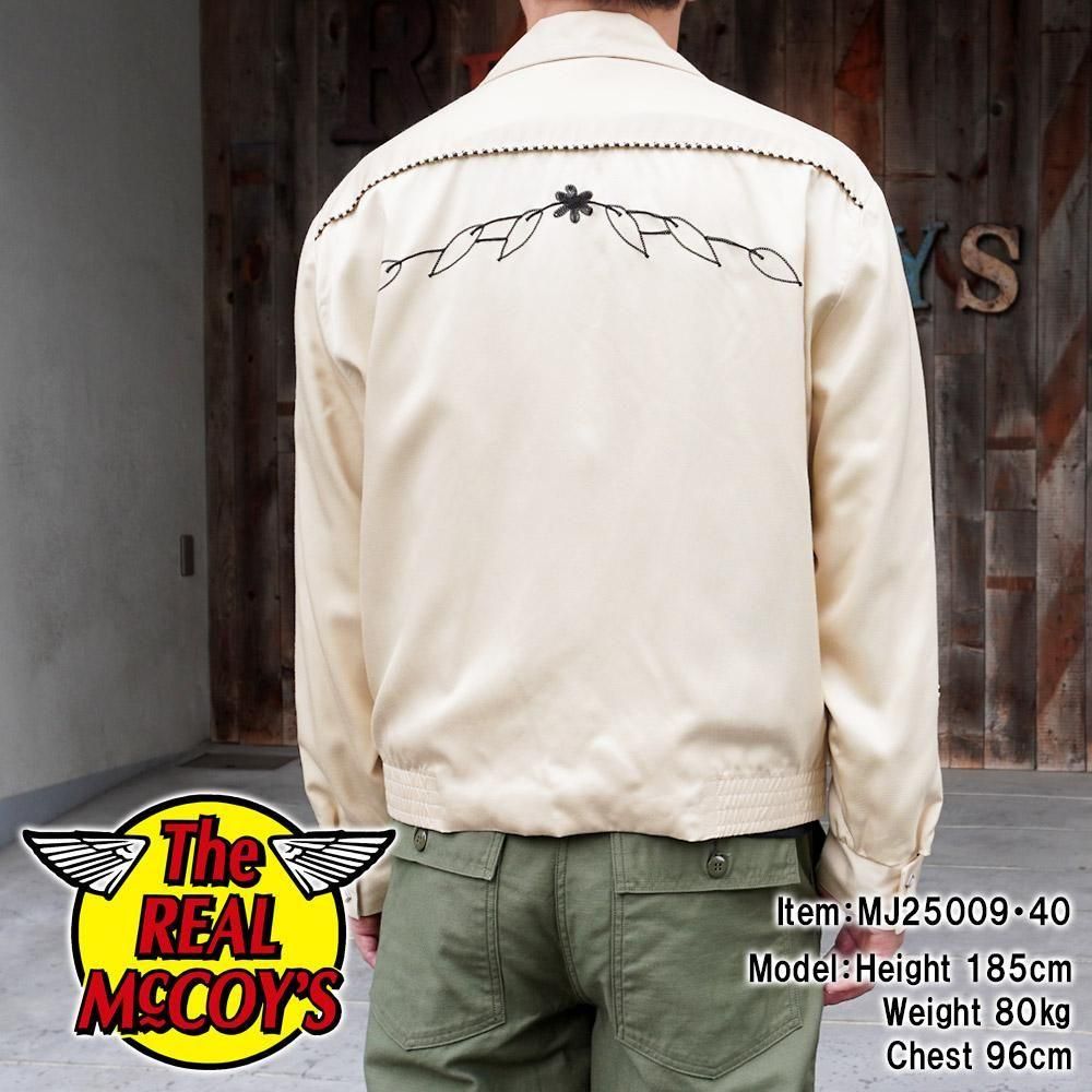 MH378 未使用 JOE McCOY レーヨンウエスタンジャケット ブルゾン EMBROIDERED RAYON WESTERN JACKET