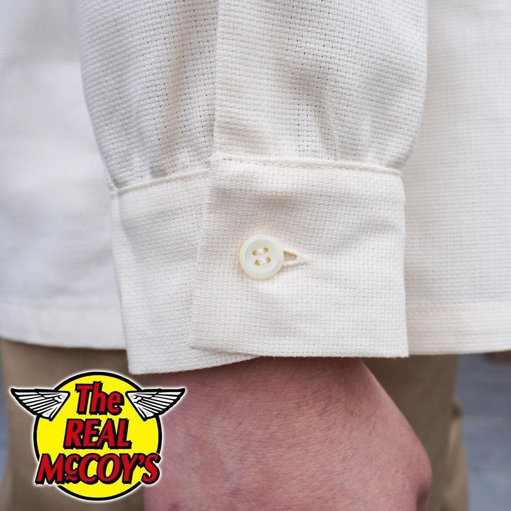 リアルマッコイズ JOE McCOY PANAMA SHIRT L/S　XL The Real McCoy's MS25010 Joe McCoy Panama Shirt L/S Black