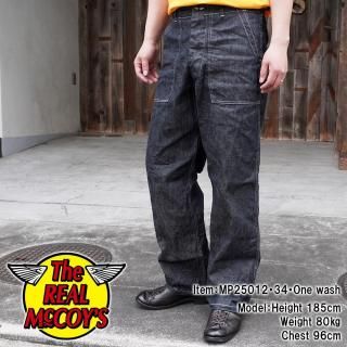 The REAL McCOY'S ザリアルマッコイズ COTTON SATEEN TROUSERS