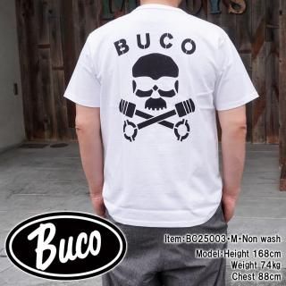<img class='new_mark_img1' src='https://img.shop-pro.jp/img/new/icons15.gif' style='border:none;display:inline;margin:0px;padding:0px;width:auto;' />BUCO TEE / SKULL PISTON ȾµT Хͥå ԥȥ ݥåT