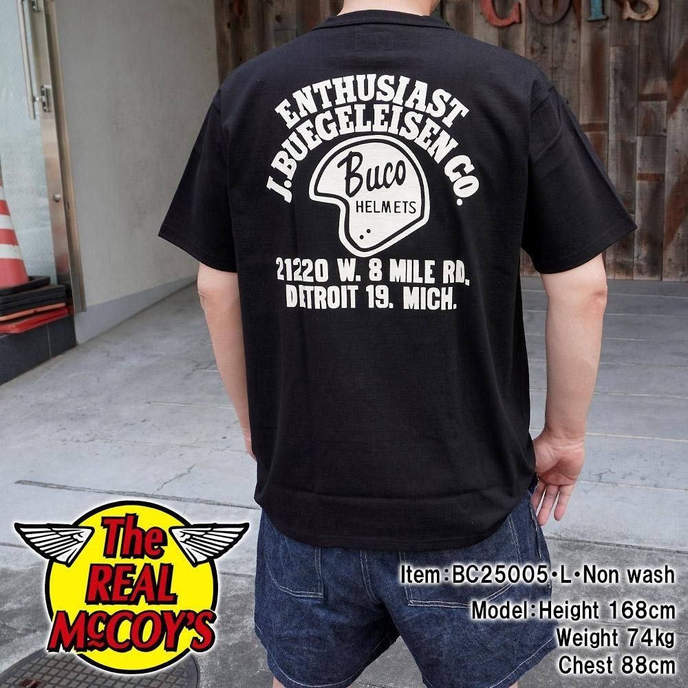 THE REAL McCoy's リアルマッコイズBUCOバイカーシャツ THE_REAL_McCOY'S / リアルマッコイズ REAL McCOYS Tシャツ