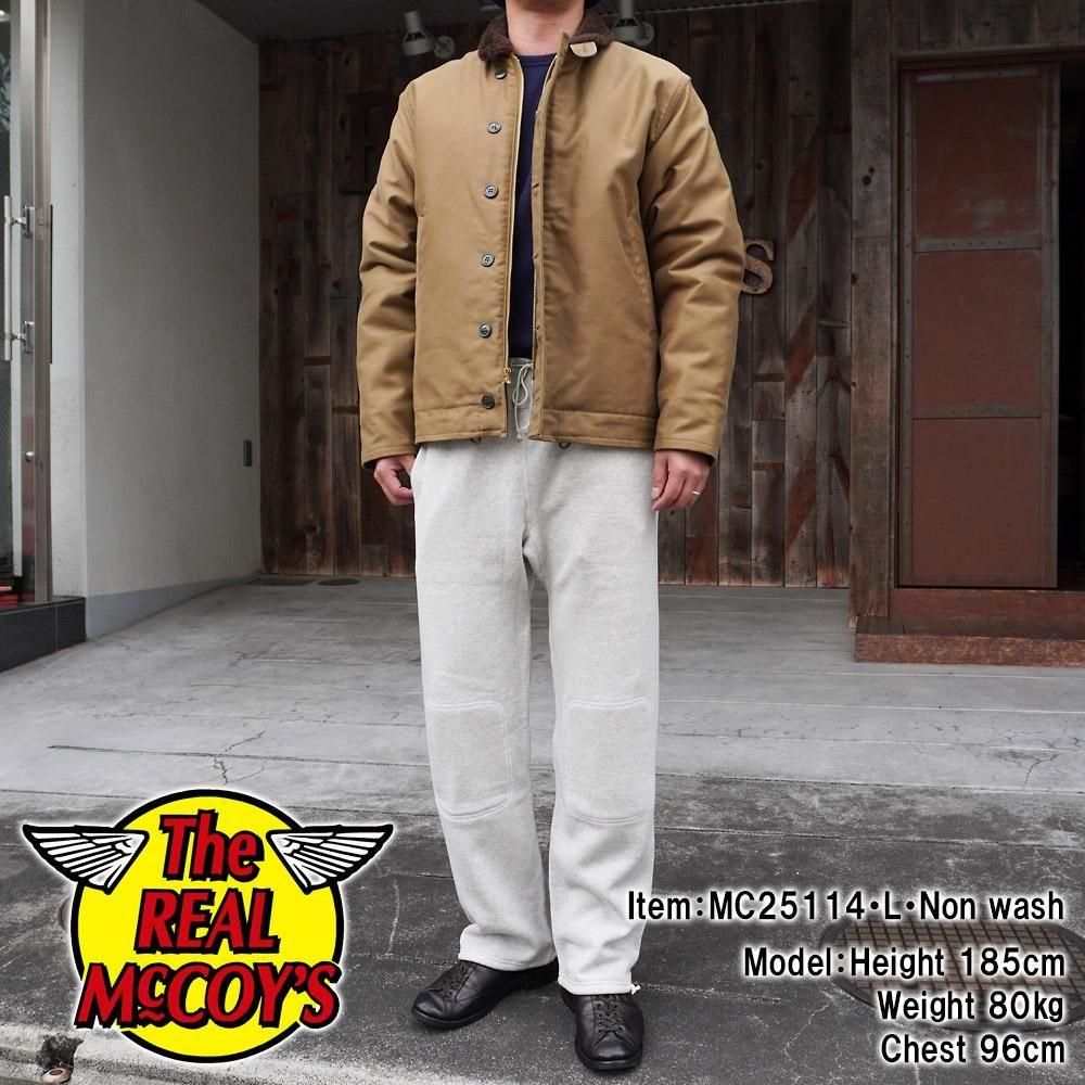 The REAL McCOY'S MC25114 U.S.N. DOUBLE-KNEE SWEATPANTS