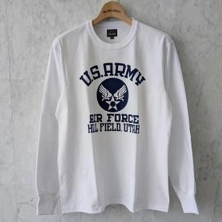 <img class='new_mark_img1' src='https://img.shop-pro.jp/img/new/icons15.gif' style='border:none;display:inline;margin:0px;padding:0px;width:auto;' />MILITARY L/S TEE / U.S. ARMY AIR FORCE, HILL FIELD ߥ꥿꡼T T ĹµT Хͥå եޡ