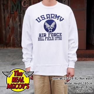 <img class='new_mark_img1' src='https://img.shop-pro.jp/img/new/icons15.gif' style='border:none;display:inline;margin:0px;padding:0px;width:auto;' />MILITARY L/S TEE / U.S. ARMY AIR FORCE, HILL FIELD ߥ꥿꡼T T ĹµT Хͥå եޡ