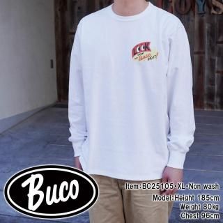 <img class='new_mark_img1' src='https://img.shop-pro.jp/img/new/icons15.gif' style='border:none;display:inline;margin:0px;padding:0px;width:auto;' />BUCO L/S TEE / LOOK AT HOW BUCO DID IT!  ĹµT Хͥå T Х Х ⡼