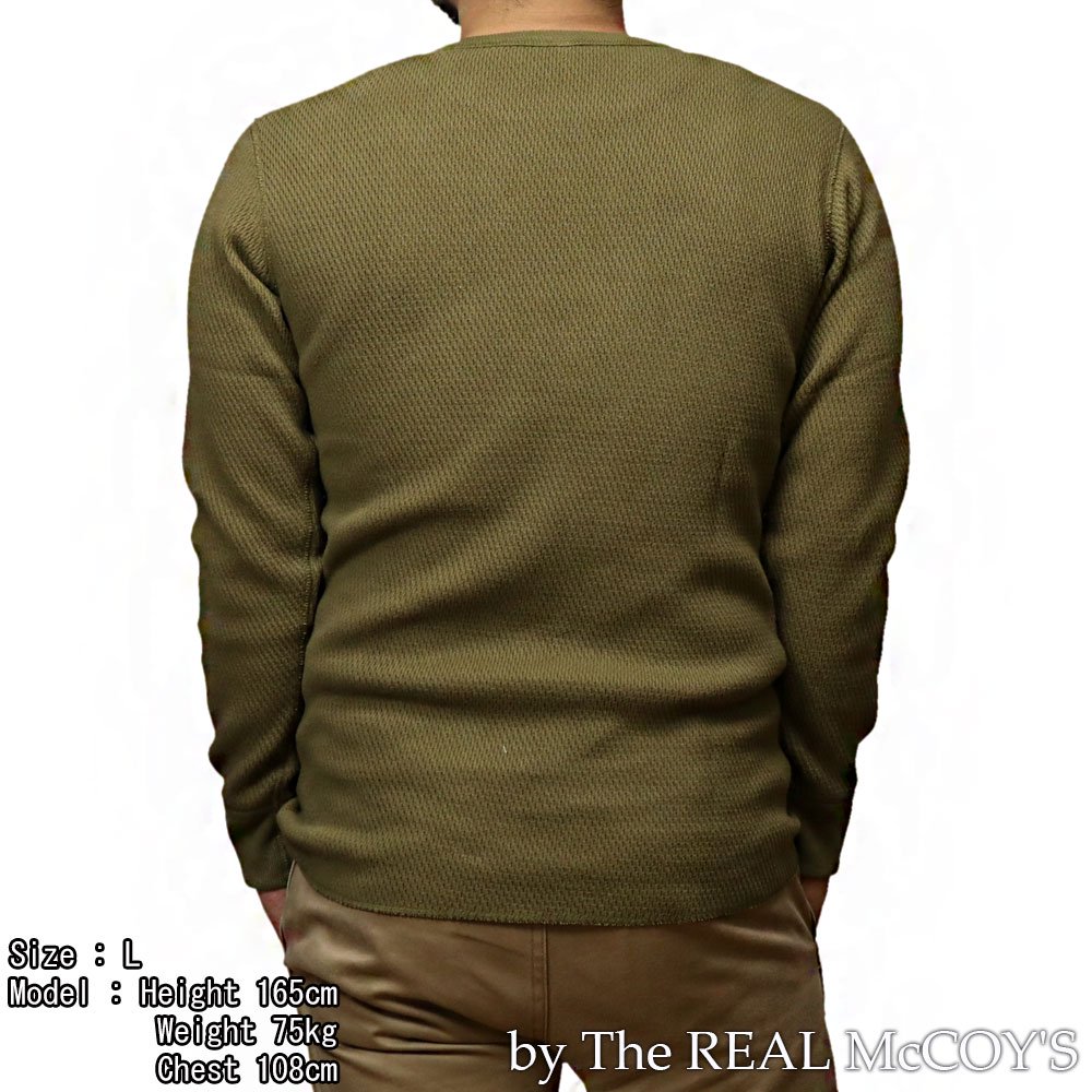 REAL McCOY'S MILITARY THERMAL SHIRT ミリタリーサーマル