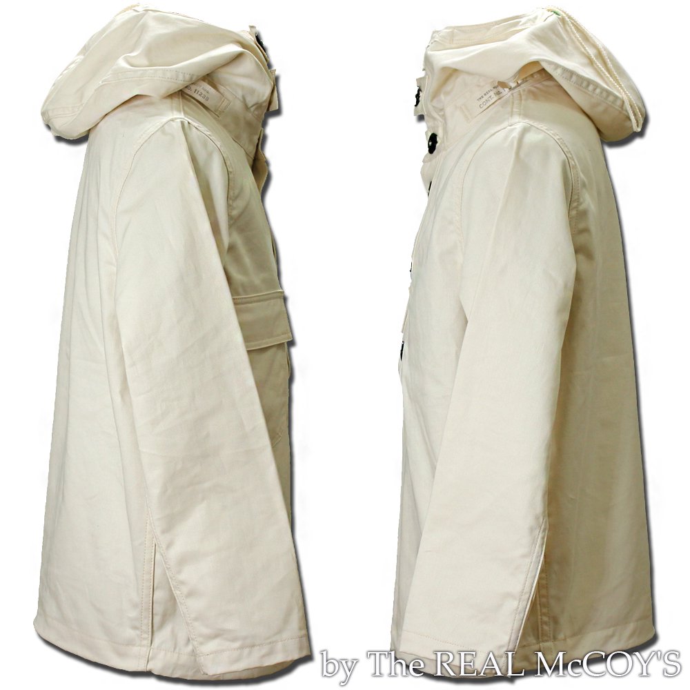 U.S.N. WHITE COTTON PARKA