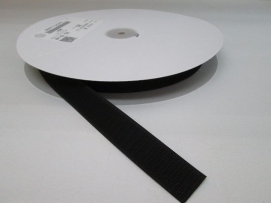マジックテープ　クラレ製　２５ｍｍ×２５ｍ　縫製用　黒－Ａ（オス） - 業務用資材のマーケット！　てんてんてんと