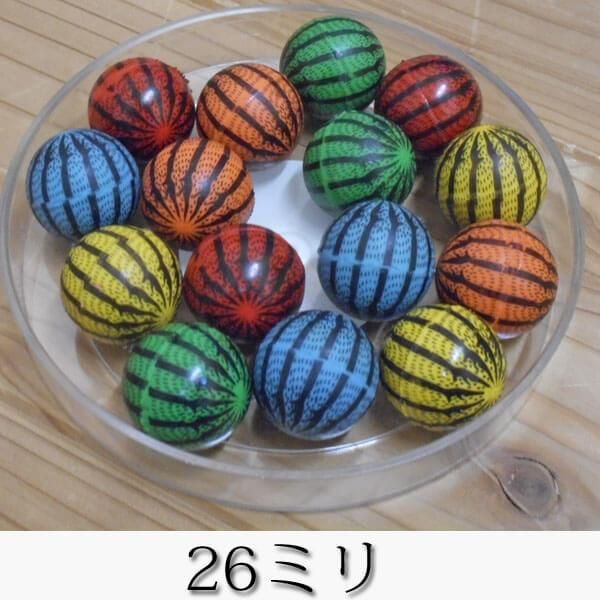 スイカグッズ 雑貨 スイカ柄のスーパーボール スイカグッズ 雑貨 スイカ柄のスーパーボール