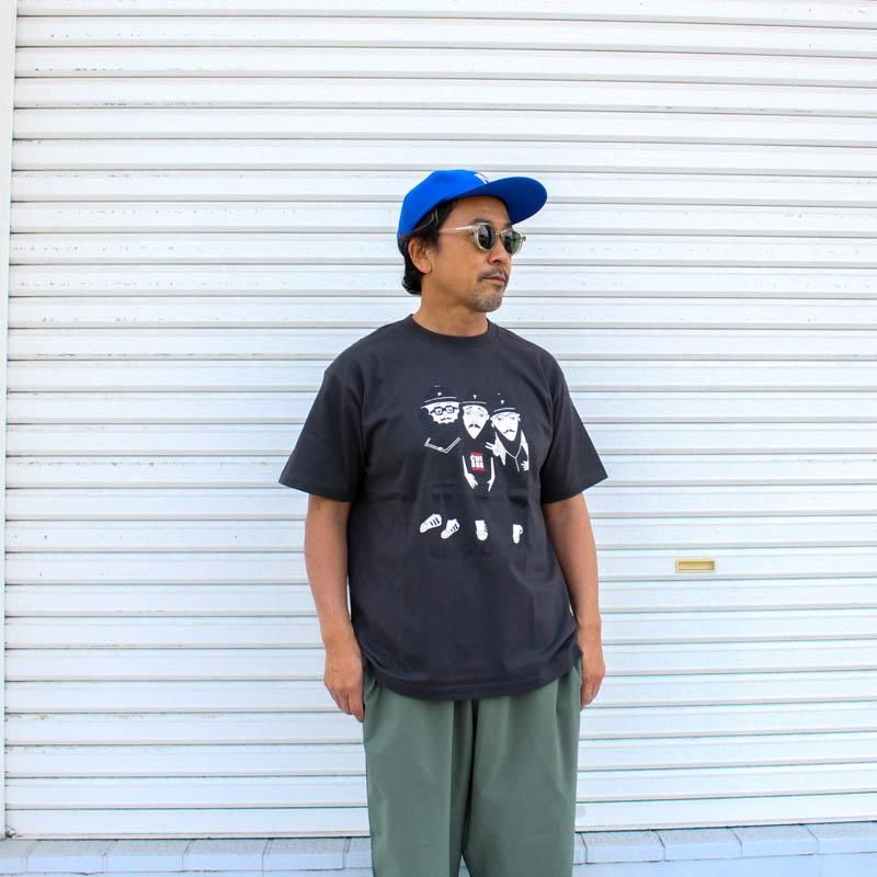 Chi-bee & PitchFMコラボ ビッグシルエットTシャツ（ブラック