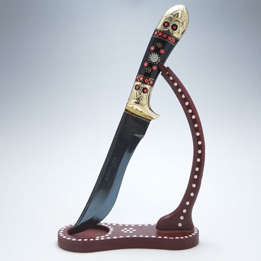 ウイグル民族工藝ナイフ16-9 - シルクロードキャラバン