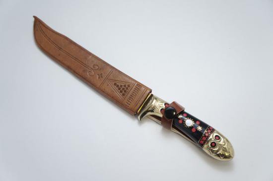 ウイグル民族工藝ナイフ16-9 - シルクロードキャラバン