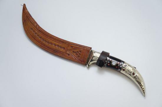ウイグル民族工藝ナイフ16-10 - シルクロードキャラバン