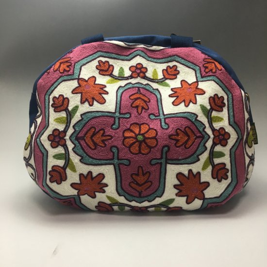 カザフ族 刺繍バッグ-04 - シルクロードキャラバン