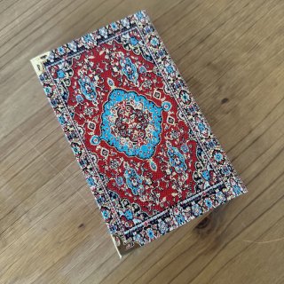 トルコの絨毯模様の手帳 10