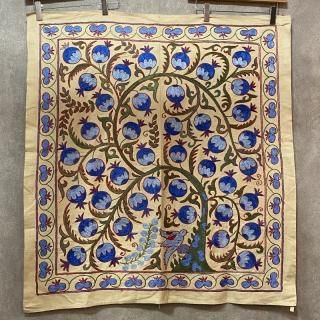 伝統刺繍スザニ(ウズベキスタン) - シルクロードキャラバン 伝統刺繍スザニ(ウズベキスタン) - シルクロードキャラバン