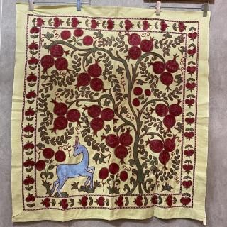 伝統刺繍スザニ(ウズベキスタン) - シルクロードキャラバン 伝統刺繍スザニ(ウズベキスタン) - シルクロードキャラバン