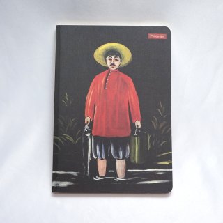 ジョージア　ピロスマニのノート（赤シャツの漁師）