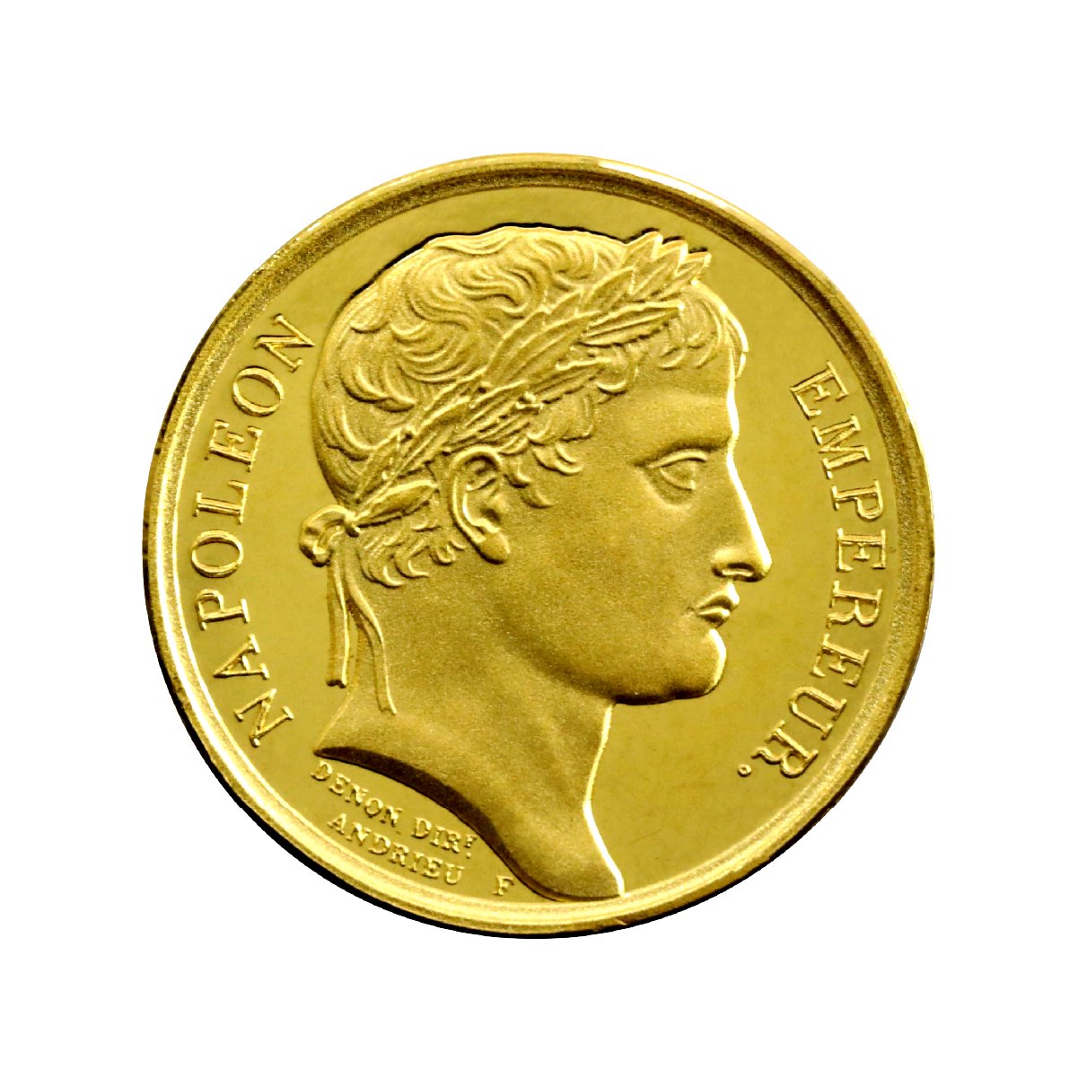 「ナポレオン」純金メダル
